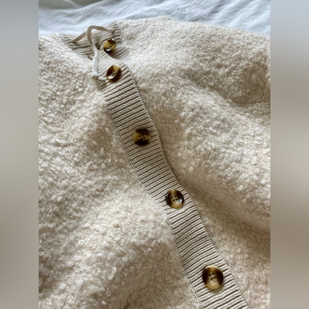 GAP Cozy Cream Cardigan
